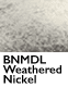 BNMDL - Weathered Nickel